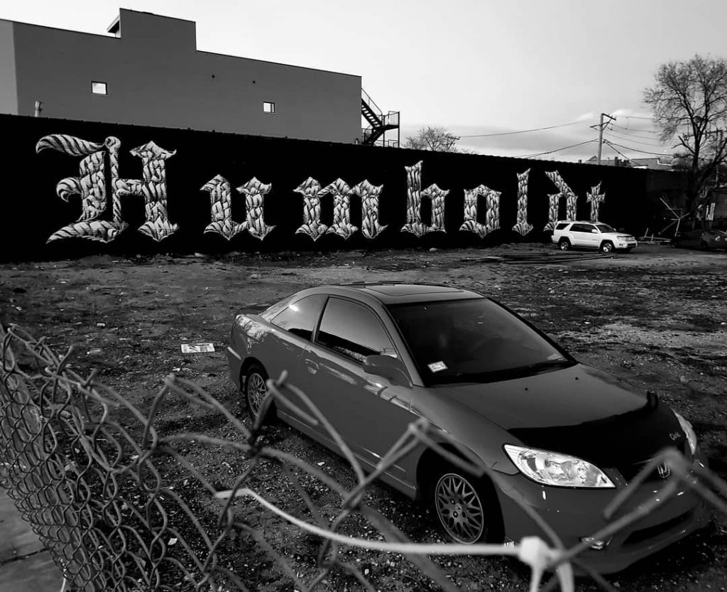 Humboldt mural at Division and California